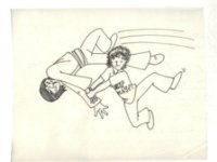 exhibit art girl fighter illos note-2