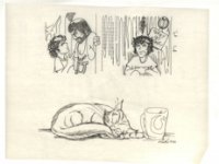 exhibit art girl fighter illos note-3