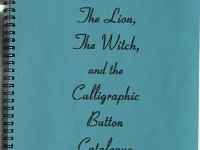Lion Witch Calligraphic Button Catalog cover