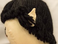 Side view of Vulcan child sewn by Devra Langsam (MsC1031)